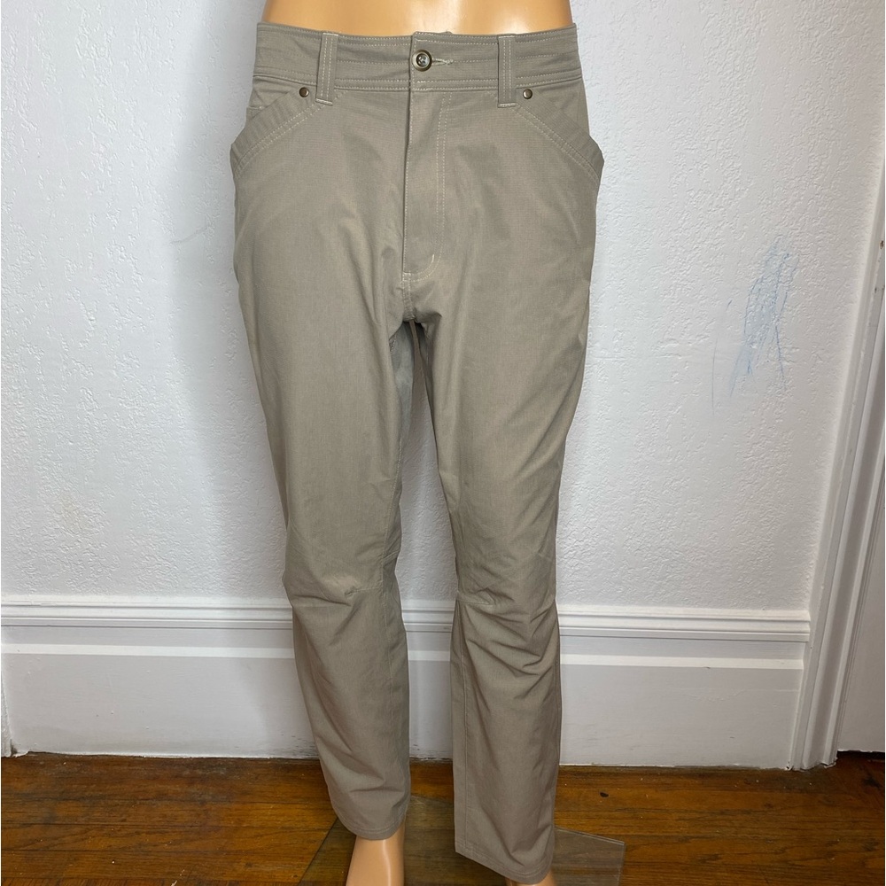 Pacific Trail Pants Men’s Size 36/30 Beige Cotton-Nylon Hiking Outdoors 5-Pocket